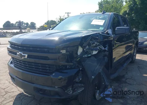 2021 Chevrolet Silverado 1500 4Wd Short Bed Rst из США, поврежденный, VIN 1GCUYEED0MZ418918